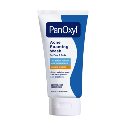 PanOxyl Acne Foaming Wash – Traitement Puissant Contre l’Acné au Maroc