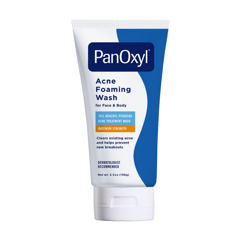 PanOxyl Acne Foaming Wash – Traitement Puissant Contre l’Acné au Maroc